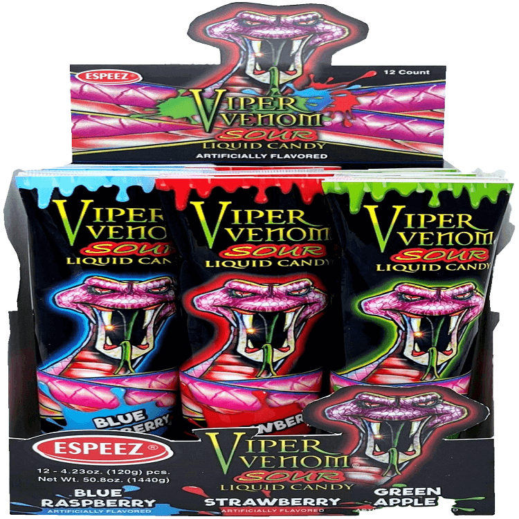 Viper Venom Sour Liquid Candy Novelty Candy